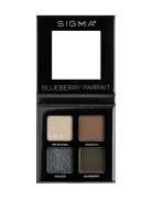 Blueberry Parfait Eyeshadow Quad Øjenskyggepalet Makeup Multi/patterned SIGMA Beauty