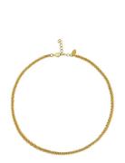 Gemma Necklace Gold Accessories Jewellery Bracelets Chain Bracelets Gold Caroline Svedbom