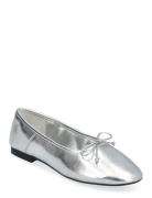 Metallic Ballerinas Ballerinasko Ballerinaer Silver Mango