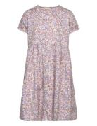 Dress Woven Aop Dresses & Skirts Dresses Casual Dresses Short-sleeved Casual Dresses Multi/patterned En Fant