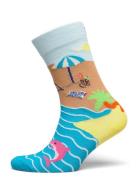 Beach Break Sock Lingerie Socks Regular Socks Blue Happy Socks