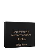 Max Factor Facefinity Refillable Compact 001 Porcelain Refill Pudder Makeup Nude Max Factor