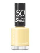 Rimmel 60 Seconds Nail Polish 454 Daisy Days Dreams Neglelak Makeup Yellow Rimmel