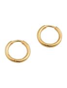 Beloved Fat Small Hoops Gold Accessories Jewellery Earrings Hoops Gold Syster P
