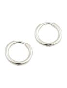 Beloved Fat Small Hoops Accessories Jewellery Earrings Hoops Silver Syster P