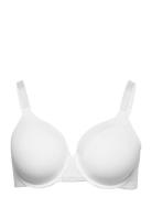 Bra Dahlia Matt Shiny Plus Lingerie Bras & Tops Full Cup Bras White Lindex