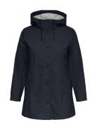 Carellen Raincoat Otw Outerwear Rainwear Rain Coats Navy ONLY Carmakoma