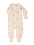 Geggamoja X Mrs Mighetto Bamboo Baby Pyjamas Pyjamas Sie Jumpsuit Multi/patterned Geggamoja