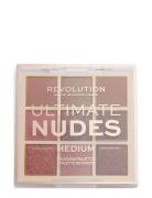 Revolution Ultimate Nudes Eyeshadow Palette Medium Øjenskyggepalet Makeup Makeup Revolution