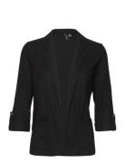 Vmjesmilo 3/4 Loose Blazer Wvn Ga Noos Blazers Single Breasted Blazers Black Vero Moda