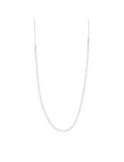 Friends Crystal Chain Necklace Accessories Jewellery Necklaces Chain Necklaces Silver Pilgrim