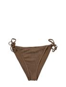 Lyx Baila Bikini Tanga Swimwear Bikinis Bikini Bottoms Side-tie Bikinis Brown Becksöndergaard