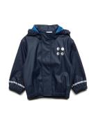 Justice 101 - Rain Jacket Outerwear Rainwear Jackets Blue LEGO Kidswear