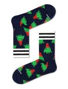 Forest Wizard 3/4 Crew Sock Lingerie Socks Regular Socks Navy Happy Socks