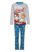 Pyjalong Pyjamassæt Multi/patterned Paw Patrol