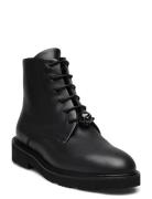 Park Boot Shoes Boots Ankle Boots Laced Boots Black DEAR FRANCES