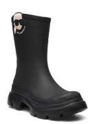 Trekka Rain Nft Gummistøvler Sko Black Karl Lagerfeld Shoes