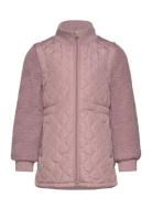 Nmfmember Quilt Jacket Tb Outerwear Jackets & Coats Quilted Jackets Pink Name It