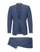 C-Huge-2Pcs-233 Suits & Blazers Blazers Single Breasted Blazers Blue BOSS