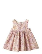 Pinafore Wrinkles Sienna Dresses & Skirts Dresses Casual Dresses Sleeveless Casual Dresses Pink Wheat