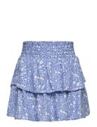 Allover Printed Skirt Dresses & Skirts Skirts Short Skirts Blue Tom Tailor