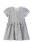 Nmffrederikke Ss Dress Dresses & Skirts Dresses Casual Dresses Short-sleeved Casual Dresses Grey Name It