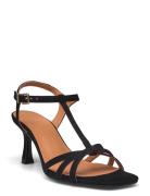 Sandals Sandal Med Hæl Black Billi Bi