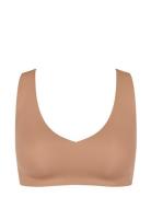 Sloggi Zero Feel 2.0 Bralette Lingerie Bras & Tops Soft Bras Bralette Beige Sloggi