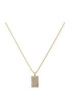 Bond Crystal Necklace Accessories Jewellery Necklaces Chain Necklaces Gold By Jolima