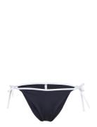 Cheeky String Side Tie Swimwear Bikinis Bikini Bottoms Side-tie Bikinis Navy Tommy Hilfiger