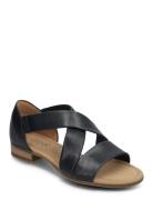 Flat Sandal Flade Sandaler Navy Gabor