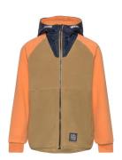 Fleece Color Jacket - W. Hood Outerwear Fleece Outerwear Fleece Jackets Multi/patterned Color Kids