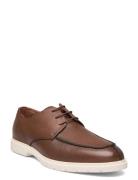 8110 Shoes Business Laced Shoes Brown TGA By Ahler