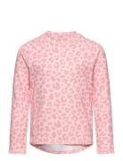 Uv Long-Sleeve Sweater Swimwear Uv Clothing Uv Tops Pink Geggamoja