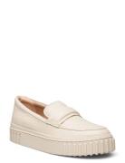 Mayhill Cove D Loafers Flade Sko Cream Clarks