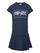 Dress Dresses & Skirts Dresses Casual Dresses Short-sleeved Casual Dresses Navy Kenzo