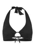 Daphne Solid Top Swimwear Bikinis Bikini Tops Triangle Bikinitops Black Panos Emporio