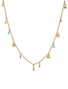 Bluebell Necklace Accessories Jewellery Necklaces Chain Necklaces Gold Maanesten