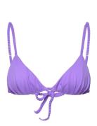 The Hebe Top Swimwear Bikinis Bikini Tops Triangle Bikinitops Purple AYA Label
