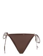 The Athena Bottom Swimwear Bikinis Bikini Bottoms Side-tie Bikinis Brown AYA Label