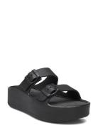 Fenix 01 Shoes Summer Shoes Platform Sandals Black Lemon Jelly