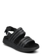 Lara Leather Flade Sandaler Black WODEN