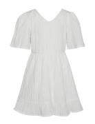 Vmsui Ss Short Dress Wvn Girl Dresses & Skirts Dresses Partydresses White Vero Moda Girl