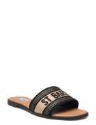 Knox Sandal Flade Sandaler Black Steve Madden