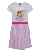 Robe Dresses & Skirts Dresses Casual Dresses Short-sleeved Casual Dresses Pink Barbie