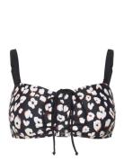 Milano Bandeau Swimwear Bikinis Bikini Tops Bandeau Bikinitops Black Missya