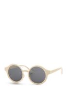 Kids Sunglasses In Recycled Plastic - Toasted Almond Solbriller Beige Filibabba