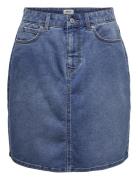 Onlwonder Hw Dnm Skirt Pim Noos Kort Nederdel Blue ONLY