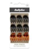 Mini Jawclips Black/Brown 9 Pcs Accessories Hair Accessories Hair Claws Nude Babyliss Paris
