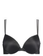 Push Up Plunge Lingerie Bras & Tops Push Up Bras Black Calvin Klein